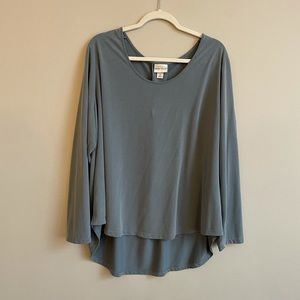 AVA AND VIV LONG SLEEVE BLOUSE